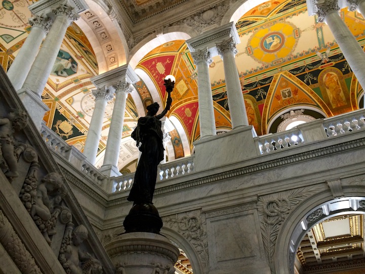 Library of Congress main hall